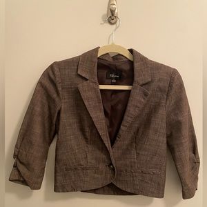 IZ byer, XS, cropped mini blazer.